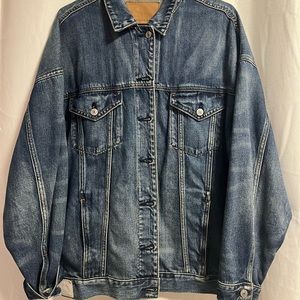 American Eagle Oversized Jean Jacket